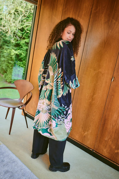 Crane Emerald Velvet Grande