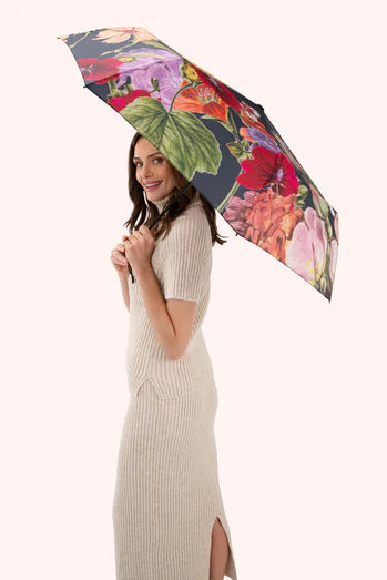 Midnight Posy Umbrella