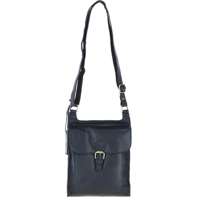 Gigi Luxury Leather Handbag Navy
