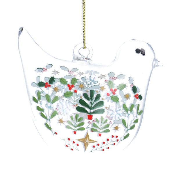 Glass Bird, 7cm - Alpine