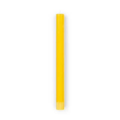 Eco Dinner Candles Bunting Yellow
