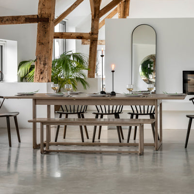 Cranfield Extendable Dining Table Smoke