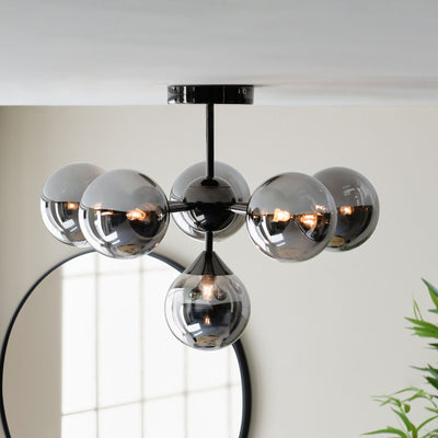 Osney Ceiling Light Black