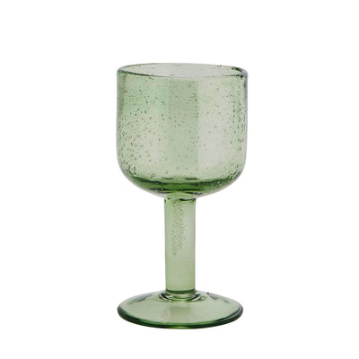 Green Wine Glass