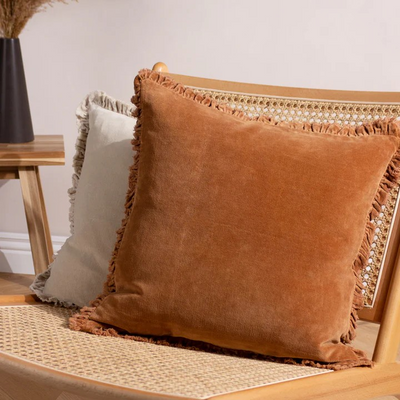 BERTIE CUSHION RUST 45cm x 45cm