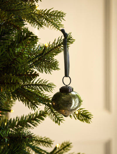Antique Rosemary Mini Drop Bauble
