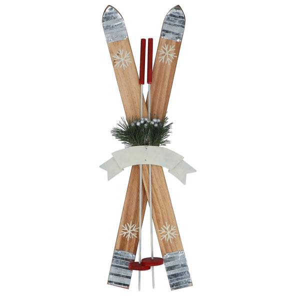 Wood Orn 50cm - Skis