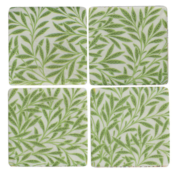 Willow Set/4 Resin Coaster 10cm