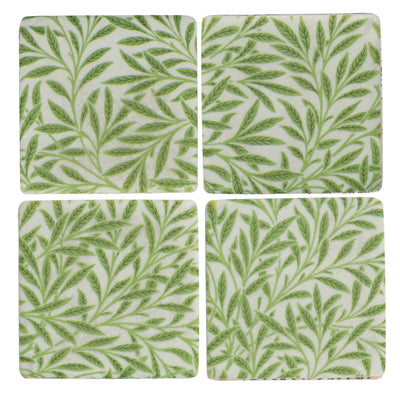 Willow Set/4 Resin Coaster 10cm