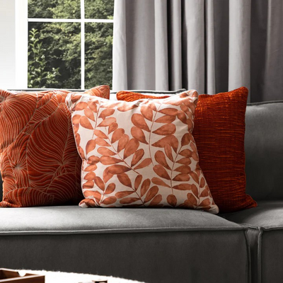 Rowena Cushion Amber