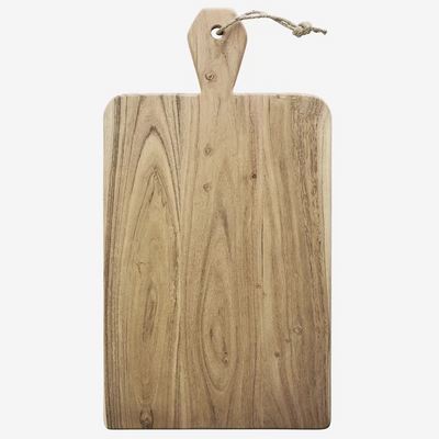 Rectangular wooden chopping board 30x55 cm