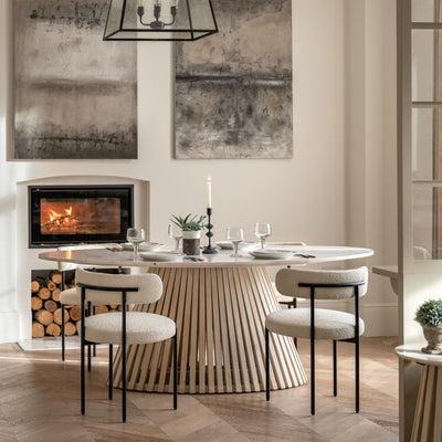 Soham Dining Table Oval