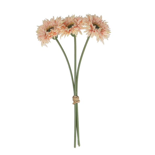 Pink Gerbera Set/3 Flower 26cm