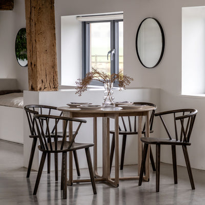 Cranfield Folding Dining Table Smoke