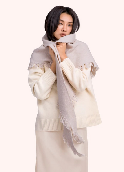 Emily Scarf, Cream