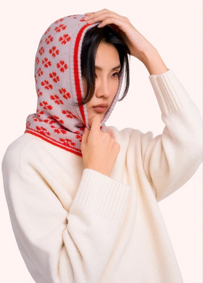 Roxy Snood, Rose & Tangerine
