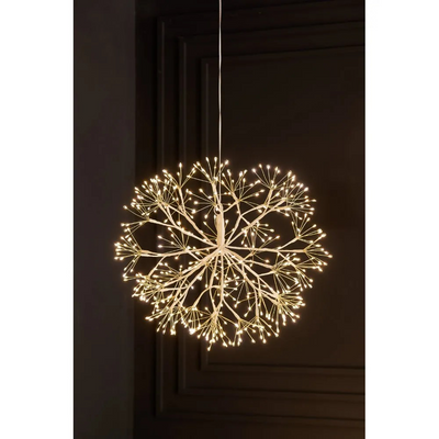 Hanging Dandelion light 45cm White