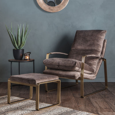 Fairfield Brown Armchair