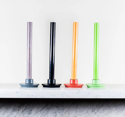 Eco Dinner Candles Grass Green