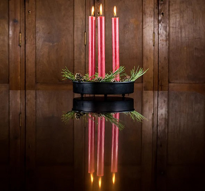 Eco Dinner Candles Guardsman Red