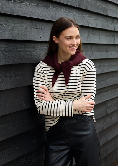 Super Soft Triangle Scarf Berry