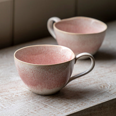 Organic Mug Rose Pink Set of 4