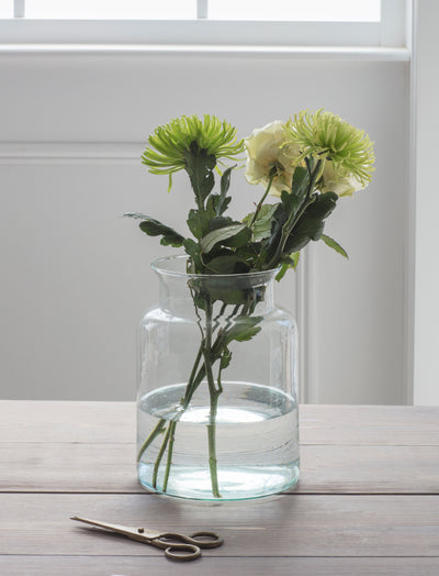 Broad Church Recycled Glass Vase Medium