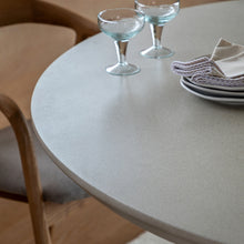 Pedham Dining Table Round Linen