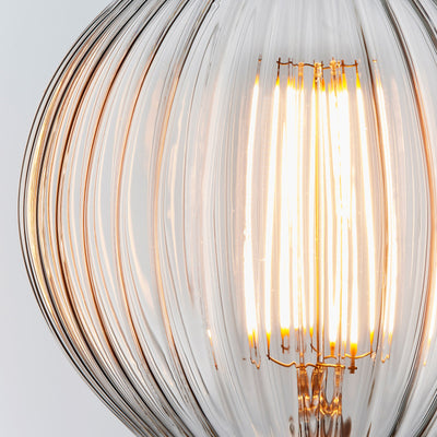 Ridged Bulb Clear