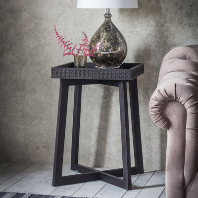 Boswin Bedside Table Black