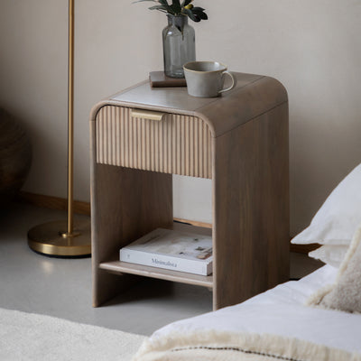 Colney 1 Drawer Bedside Small