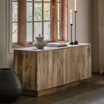 Ispey 4 Door Sideboard Natural