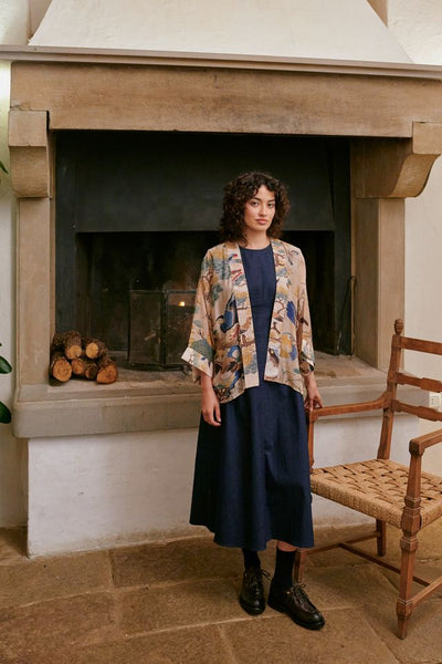 Hummingbird Nude Kimono
