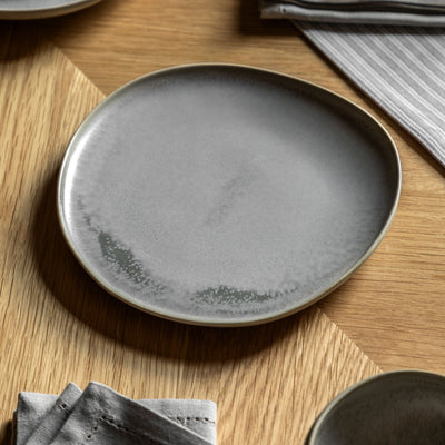Padstow Side Plate Grey Set of 4