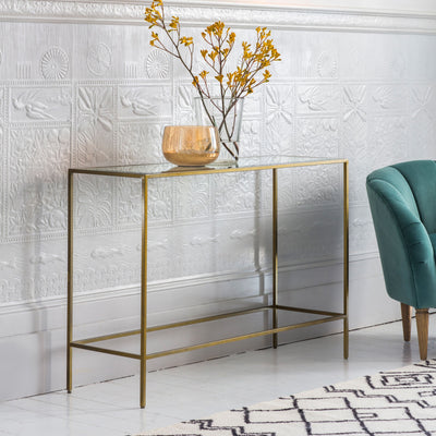 Rottington Console Table Bronze