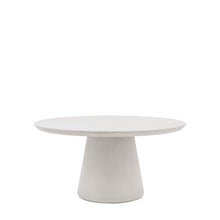 Pedham Dining Table Round Linen