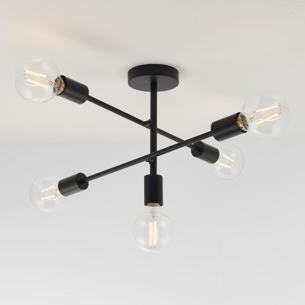Stanford Ceiling Light Black
