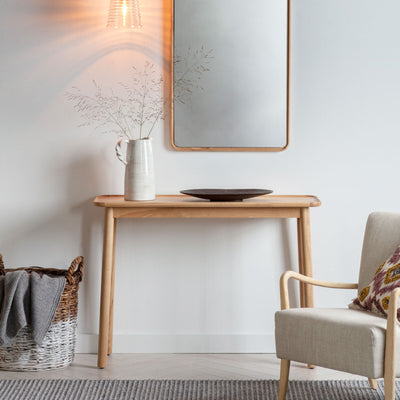 Kingsdon Console Table Oak