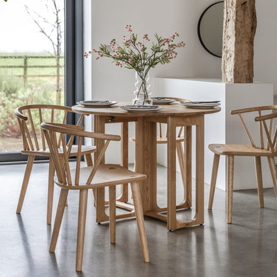 Cranfield Folding Dining Table Oak