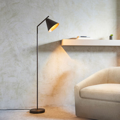 Calgary Floor Lamp Antique Bronze