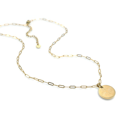 18K Gold Plated Stainless Steel Necklace