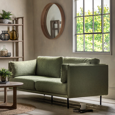 Warwick 3 Seater Sofa Moss Boucle