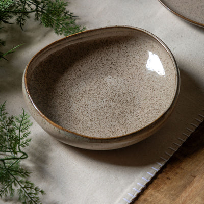 Padstow Pasta Bowl Natural Set of 4