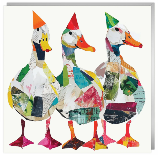 Ducks Greetings Card