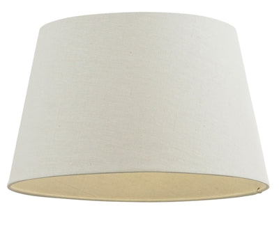 Cici Shade Ivory Faux Linen 260mm  Ivory