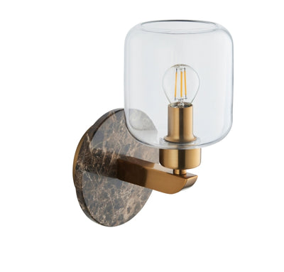Travi Wall Light Dark Brown Emperador Marble