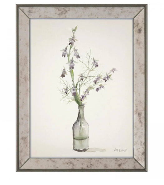 Amethyst Orchids Framed Art