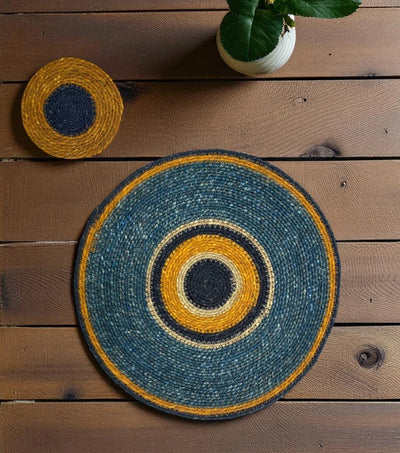 Seagrass Placemat - Pompadour / Midnight Blue