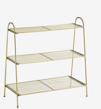 Iron shoe rack