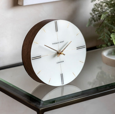Greenwich Mantel Clock Walnut Small